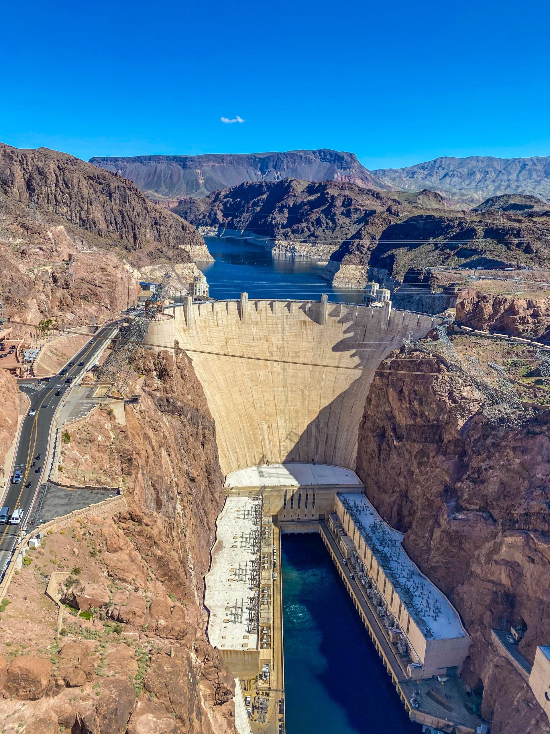 Hoover Dam View from Mike O'Callaghan - Pat Tillman Memorial Bridge